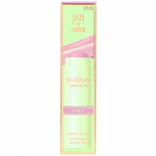 Pixi Beauty, MultiBalm, румяна и губная помада, дикая роза, 0,23 унции (6,5 г)