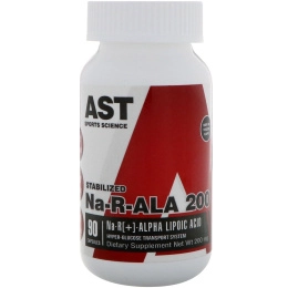 AST Sports Science, Na-R-ALA 200, 200 мг, 90 капсул