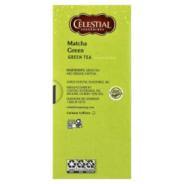 Celestial Seasonings, Зеленый чай, матча, 20 чайных пакетиков, 29 г (1 унция)