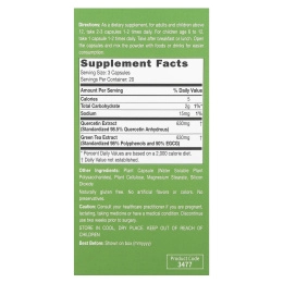 CATALO, Формула Defense Lung с кверцетином и экстрактом зеленого чая, 60 вегетарианских капсул