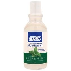 Epic Dental, Жидкость для полоскания рта с ксилитом и мятой 16 жидких унций