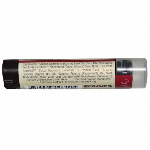 Eco Lips Inc., Ecotints, увлажняющий бальзам для губ, Sugar Plum, 0.15 унций (4.25 г)