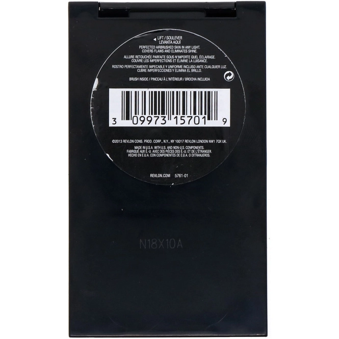 Revlon, Компактная пудра PhotoReady, оттенок 010 «Очень светлый», 7,1 г