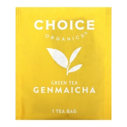 Choice Organic Teas, Зеленый чай, генмайча, 16 чайных пакетиков, 29 г (1,02 унции)