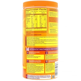 Metamucil, 4 in 1 Multihealth Fiber Powder, Orange Smooth , 30.4 oz (861 g)