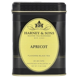 Harney & Sons, черный чай, абрикос, 112 г (4 унции)