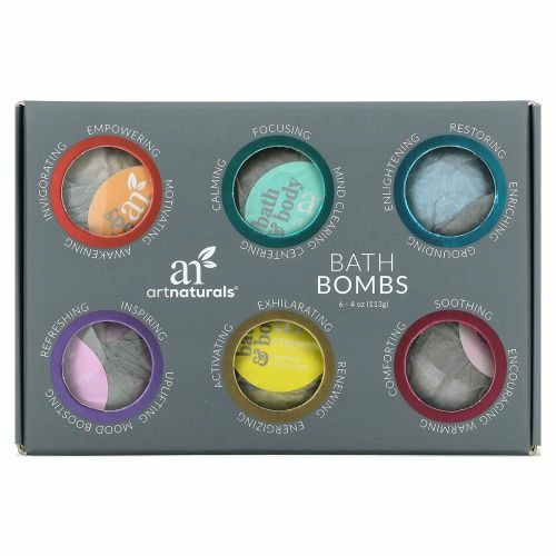 Artnaturals, Бомбочки для ванны, 6 бомбочек, 4 унц. (113 г) каждая