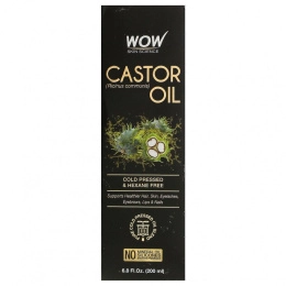 Wow Skin Science, касторовое масло, 200 мл (6,8 жидк. унции)