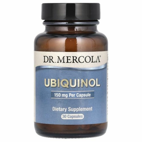 Dr. Mercola, Убихинол, 30 капсул