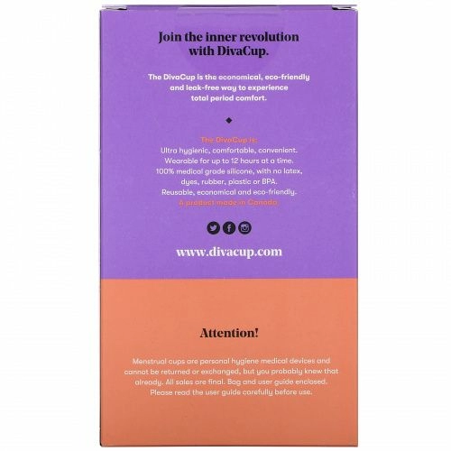 Diva International, DivaCup, Model 0, 1 Menstrual Cup