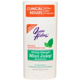 Queen Helene, Дезодорант длительного действия «Мятный джулеп», 2,7 унции (75 г)