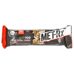 Met-Rx, Батончик Big 100 Meal Replacement Фруктовый хруст хлопьев 9 батончиков