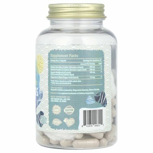 Maju Superfoods, Дикий морской мох, сила действия, 60 капсул