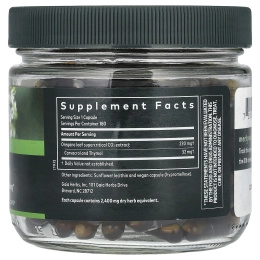 Gaia Herbs, Масло орегано`` 180 веганских жидких фитокапсул