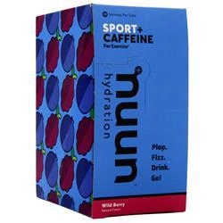 Nuun, Sport - Hydration + кофеин Лесная ягода 8 флаконов