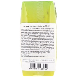 The Saem, Крем для рук "Фруктовый пунш", яблоко, 1,69 жидкой унции (50 мл)