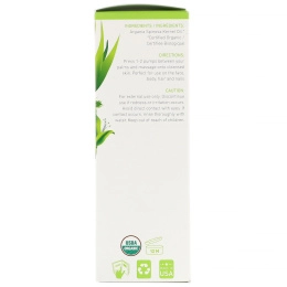 InstaNatural, Органическое аргановое масло, на 100% чистое, холодного отжима и нерафинированное, 120 мл