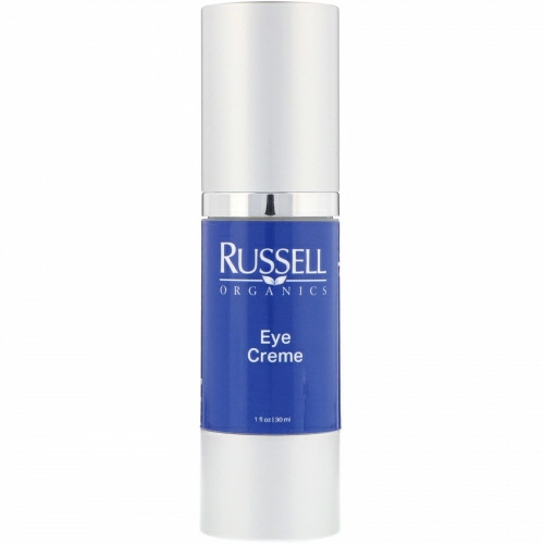 Russell Organics, Крем для кожи вокруг глаз, 1 жидка унция (30 мл)