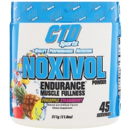 CTD Sports, Noxivol порошок, ананас и клубника, 11,0 унц. (311 г)