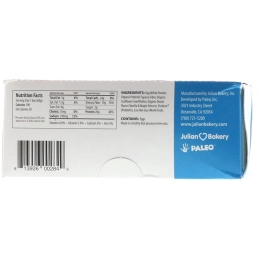 Julian Bakery, Протеиновый палео батончик, глазированный пончик, 12 штук, 60 г (2,12 унций) каждый