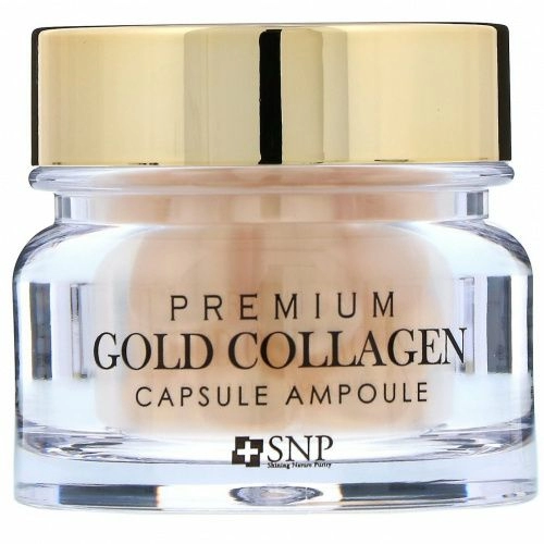 SNP, Premium Gold Collagen, ампульные капсулы с коллагеном, 30 шт.