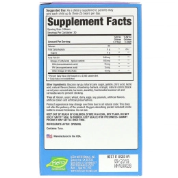 Hero Nutritional Products, Yummi Bears, Омега-3 + ДГК, натуральные фруктовые вкусы, 90 шт.