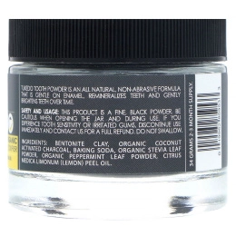 Gold Mountain Beauty, Tuxedo, All Natural and Organic Teeth Whitener + Detoxifier, Baking Soda + Lemon Essential Oil, 32 g