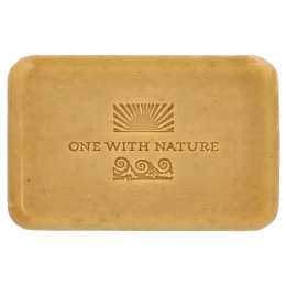 One with Nature, Тройное пилированное минеральное мыло, ромашка, 7 унций (200 г)