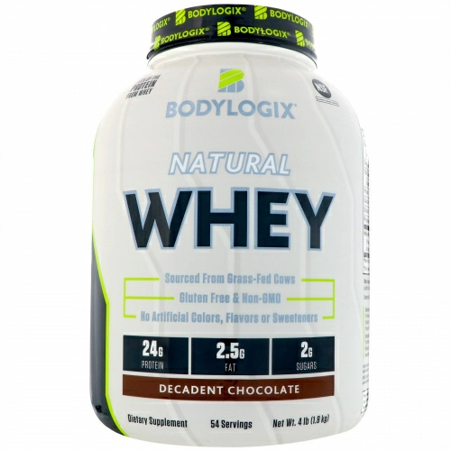 Bodylogix, Натуральная сыворотка, Роскошный шоколад, 4 фунта (1,8 кг)