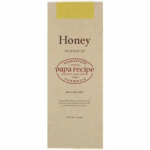 Papa Recipe, Увлажняющий тоник с экстрактом меда, 200 мл