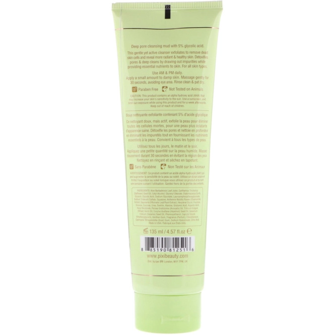 Pixi Beauty, Glow Mud Cleanser, 4.57 fl oz (135 ml)