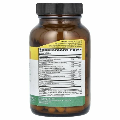 Coenzyme B-Complex Country Life, 120 веганскиx капсул