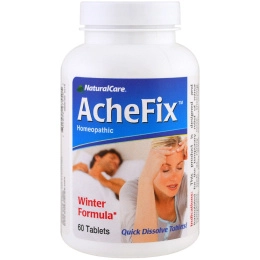 NaturalCare, AcheFix, 60 таблеток