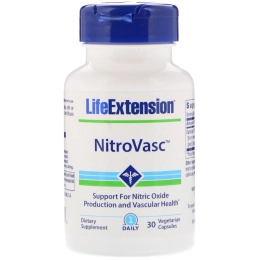 Life Extension, NitroVasc, 30 вегетарианских капсул