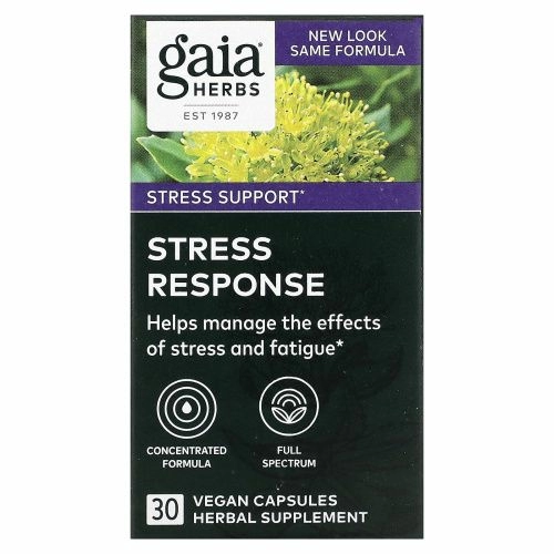 Gaia Herbs, Stress Response, 30 веганских капсул