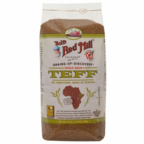 Bob's Red Mill, Цельнозерновой тэф, 24 унции (680 г)