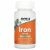 Now Foods, Iron, 18 мг, 120 вегетарианских капсул
