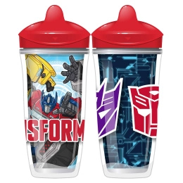 Playtex Baby, Sipsters, Трансформеры, 12 месяцев и старше, 2 чашки, по 9 унц. (266 мл) каждая