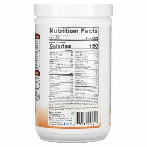 Naturade, Абсолютная соя (Total Soy), заменитель пищи, со вкусом баварского шоколада, 17,88 унции (507 г)