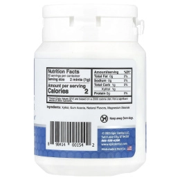 Epic Dental, ксилитол, перечная мята, без сахара, 180 шт.