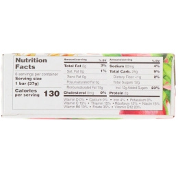 Health Valley, Organic Multigrain Cereal Bars, Harvest Apple, 6 Bars, 1.3 oz Each