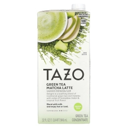 TAZO, Green Tea Matcha Latte, концентрат зеленого чая, 946 мл (32 жидк. унц.)