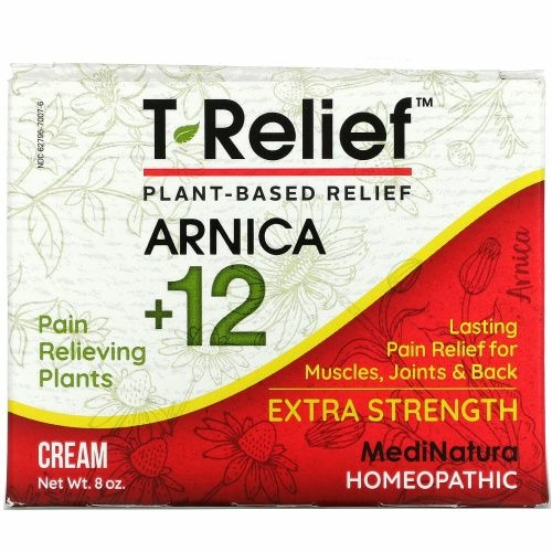 MediNatura, T-Relief, арника +12, повышенная сила действия, 8 унций