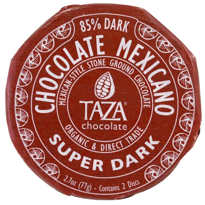 Taza Chocolate, Мексиканский шоколад, Супер-темный, 2 диска