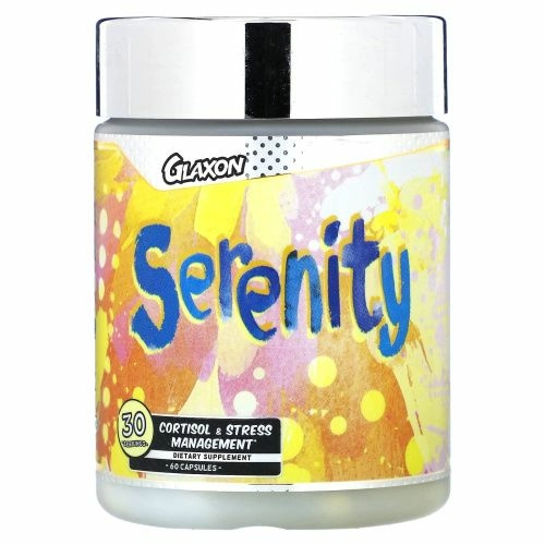 Glaxon, Serinity, кортизол и управление стрессом, 60 капсул