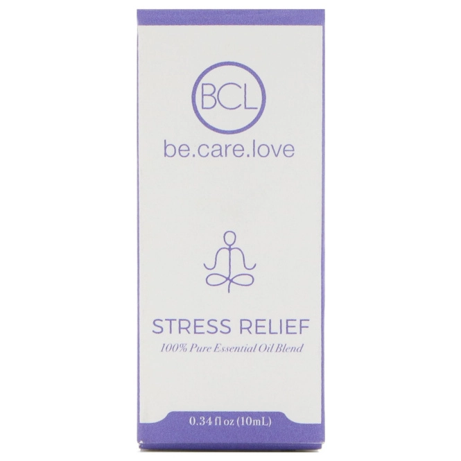 BCL, Be Care Love, Смесь 100% чистого эфирного масла, для избавления от стресса, 0,34 ж. унц. (10 мл)