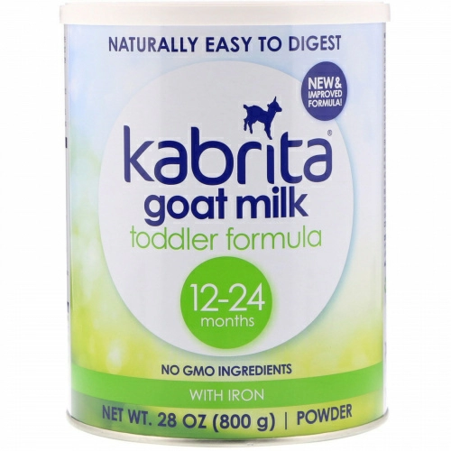 Kabrita, Смесь для младенцев с железом на козьем молоке, 28 унции (800 г)