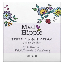 Mad Hippie Skin Care Products, Triple C, ночной крем, 60 г (2,1 унции)