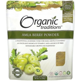 Organic Traditions, Amla Berry Powder, 7 oz (200 g)