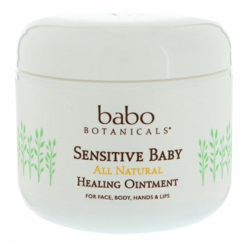 Babo Botanicals, Sensitive Baby, абсолютно натуральная лечебная мазь, 4 унц. (113 г.)